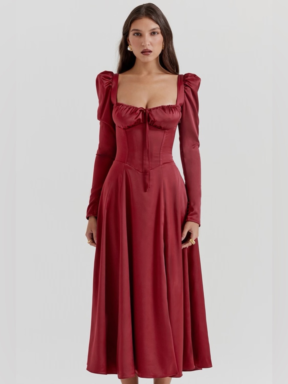 New with Tag House of cb SEBILLE
Ruby Corset Midi Dress size S - Picture 2 of 5